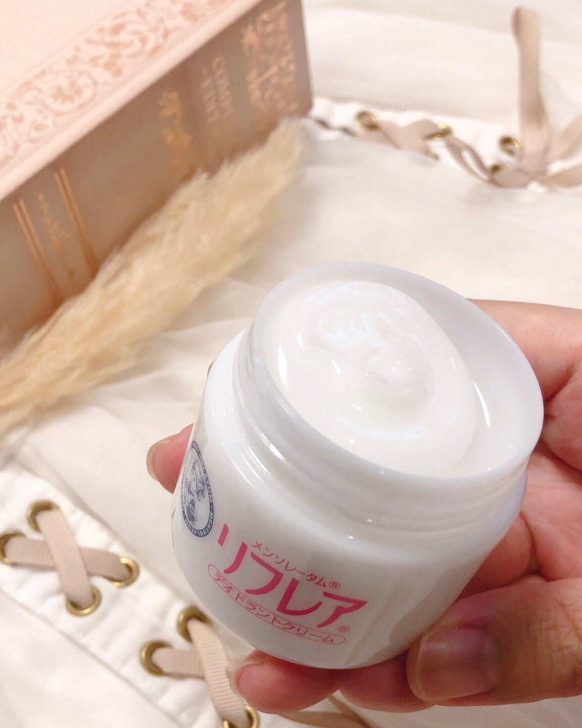 メンソレータム リフレア デオドラントクリーム/リフレア/デオドラント・制汗剤を使ったクチコミ(4枚目)