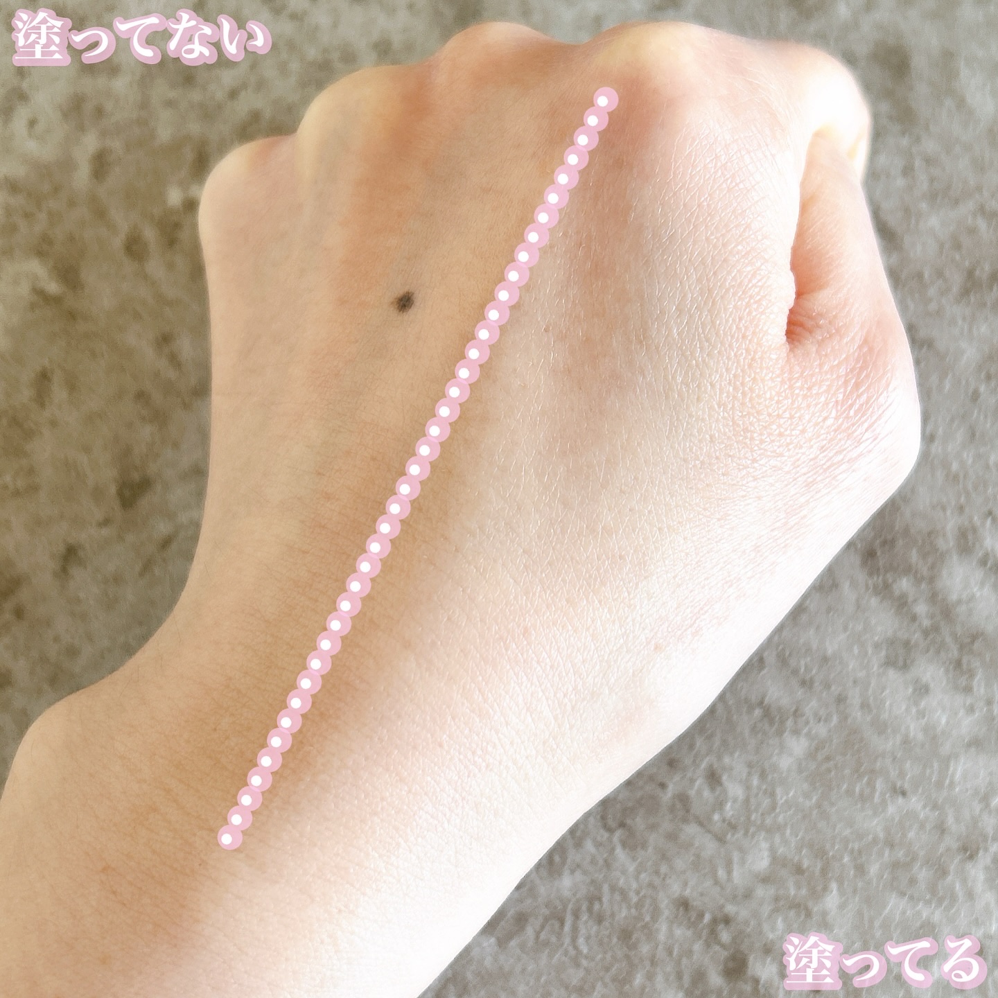 日焼け止めクッション SPF 43 PA+++/モンディエス/日焼け止めローションを使ったクチコミ（3枚目）