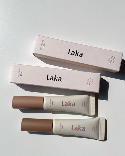 ラカ ピクシーブロウカラ/Laka/眉マスカラを使ったクチコミ(1枚目)