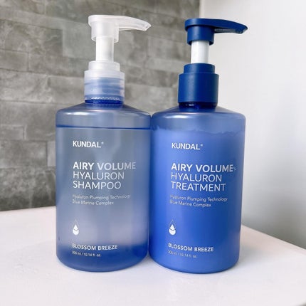 クンダル エアリーボリュームヒアルロンシャンプー/トリートメント/KUNDAL/市販シャンプーを使ったクチコミ(8枚目)