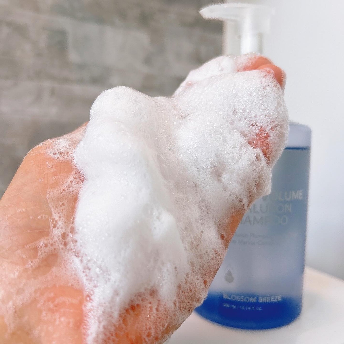 クンダル エアリーボリュームヒアルロンシャンプー/トリートメント/KUNDAL/市販シャンプーを使ったクチコミ(4枚目)