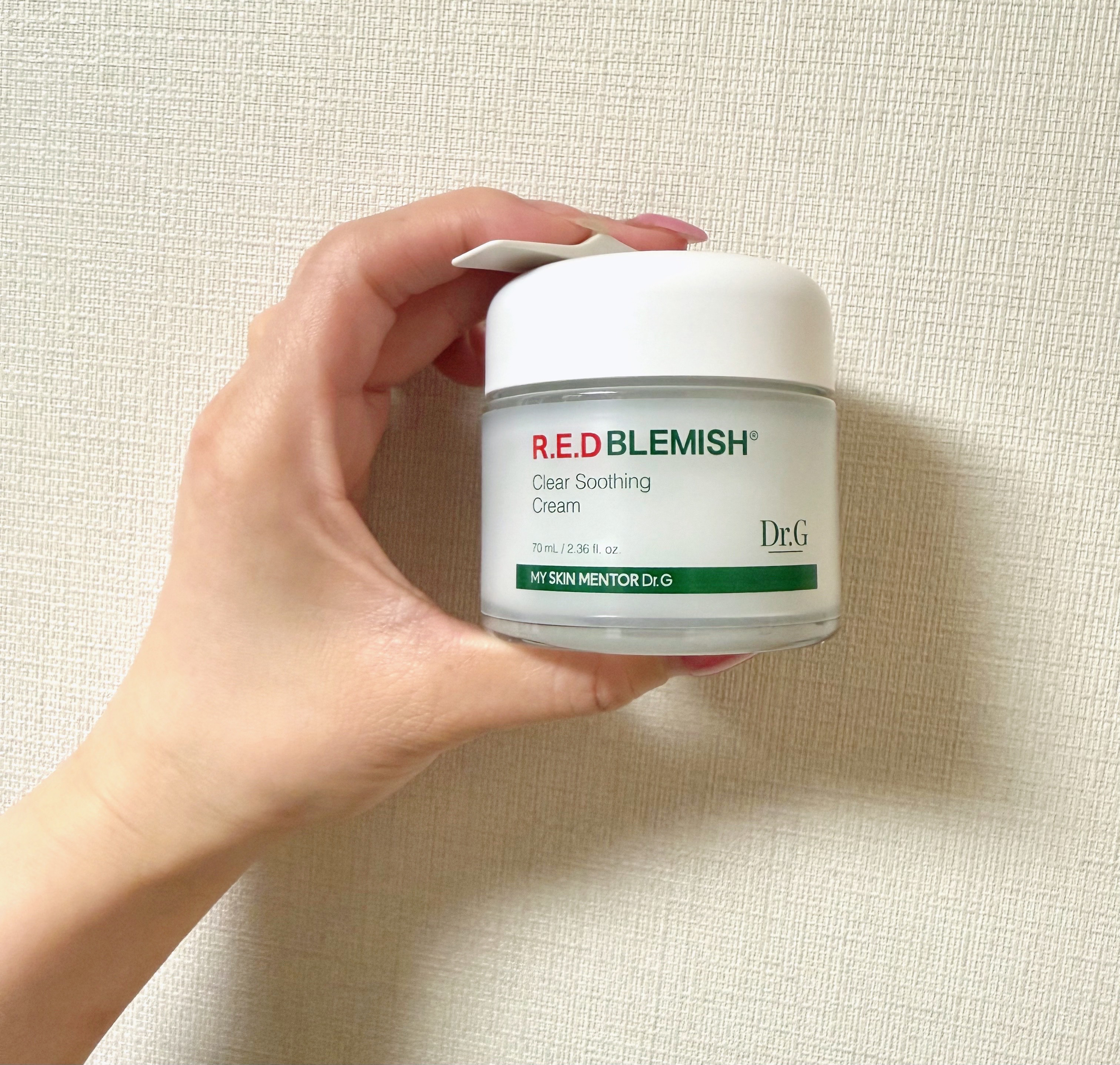 レッドブレミッシュ クリアスージングクリーム/Dr.G/フェイスクリームを使ったクチコミ（2枚目）