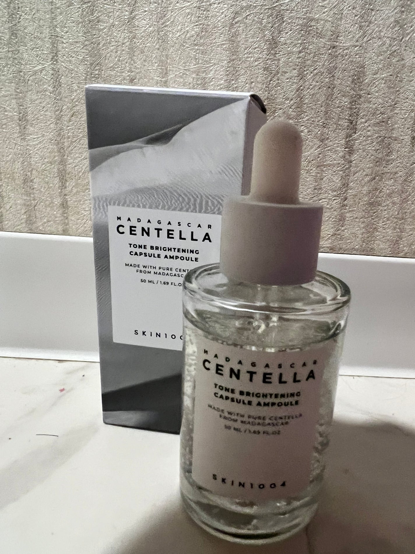 トーンブライトニング カプセルアンプル/SKIN1004/美容液を使ったクチコミ(2枚目)