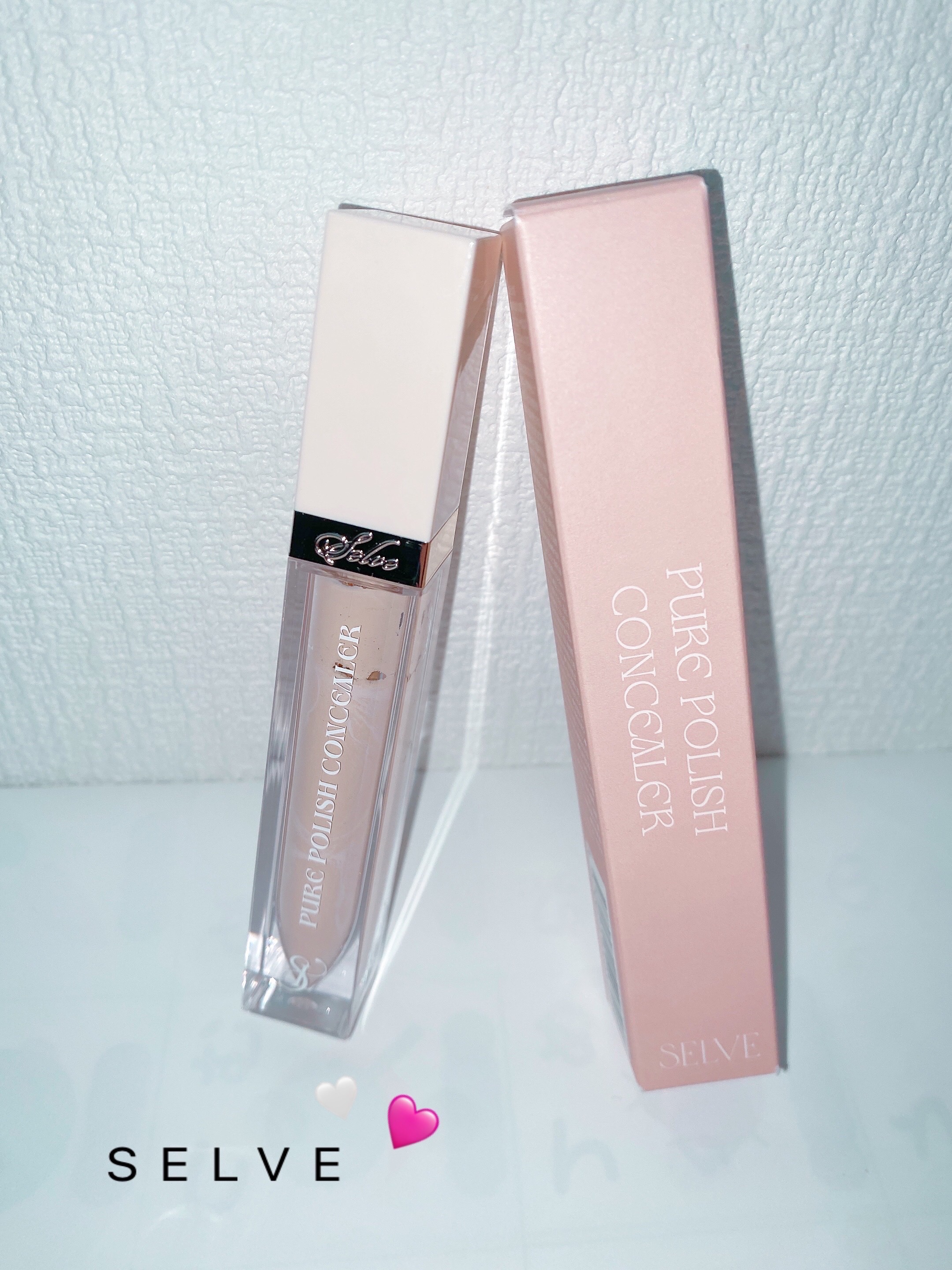 ピュアポリッシュコンシーラー 02 アイボリー/SELVE/リキッドコンシーラーを使ったクチコミ（1枚目）