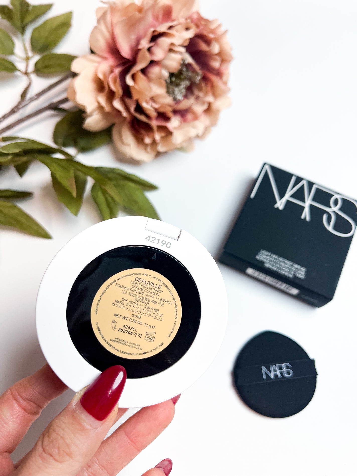 NARS ライトリフレクティング セラムクッション ファンデーション/NARS/クッションファンデーションを使ったクチコミ(5枚目)