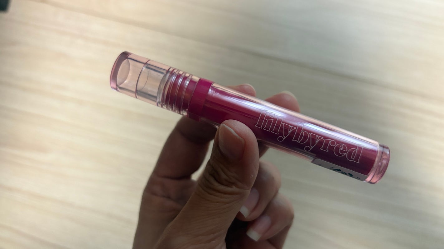 Glassy Layer Fixing Tint/lilybyred/口紅を使ったクチコミ(2枚目)