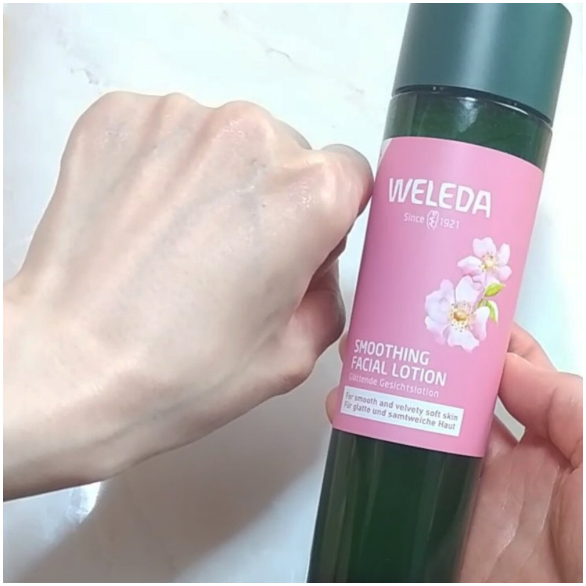 ワイルドローズ スムージングローション/WELEDA/化粧水を使ったクチコミ（3枚目）