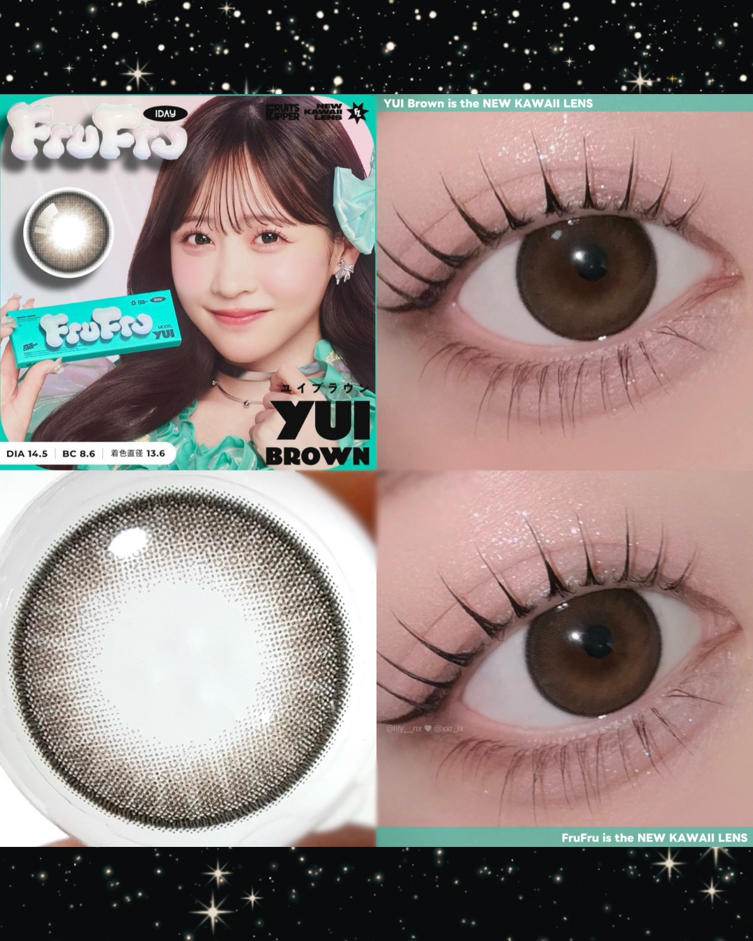 FruFru 1day/FruFru/ワンデー（１DAY）カラコンを使ったクチコミ（2枚目）