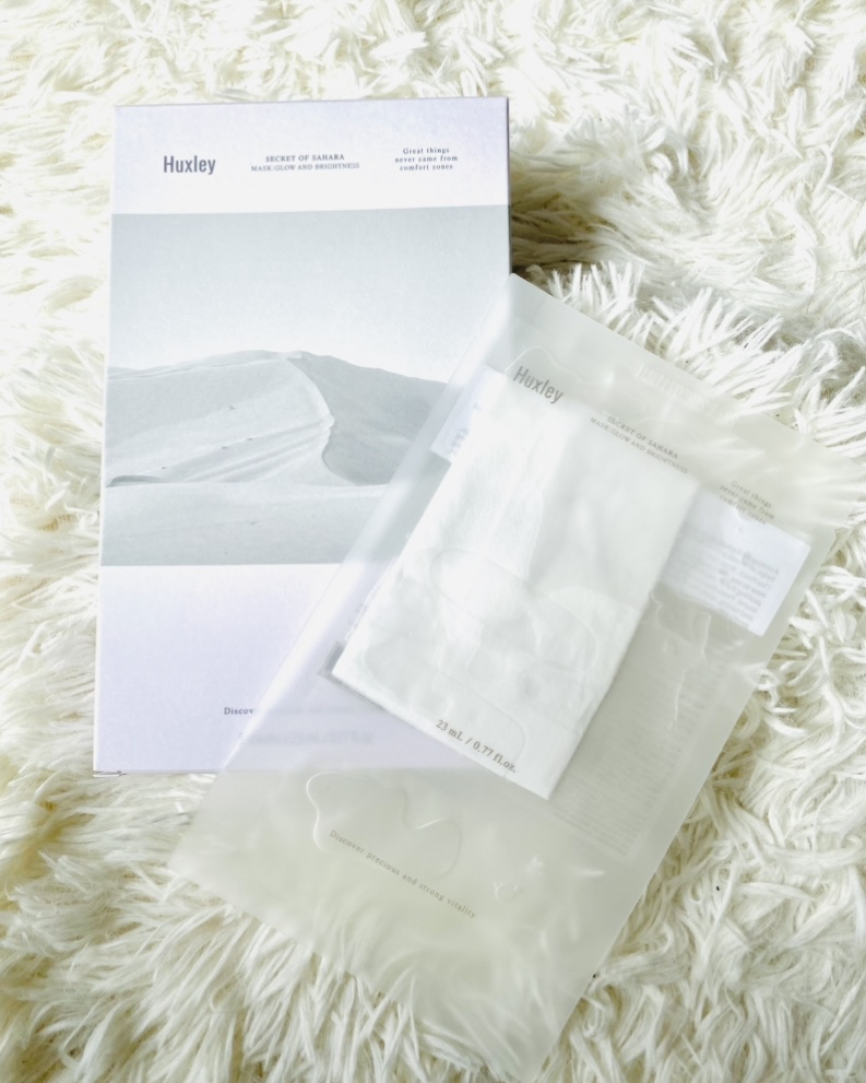 マスク; グローアンドブライトネス/Huxley/シートマスク・パックを使ったクチコミ（1枚目）
