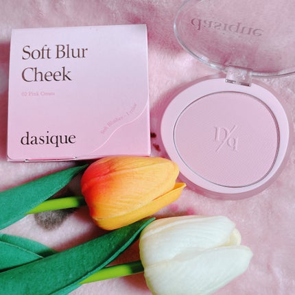 ソフトブラーチーク/dasique/パウダーチークを使ったクチコミ(1枚目)