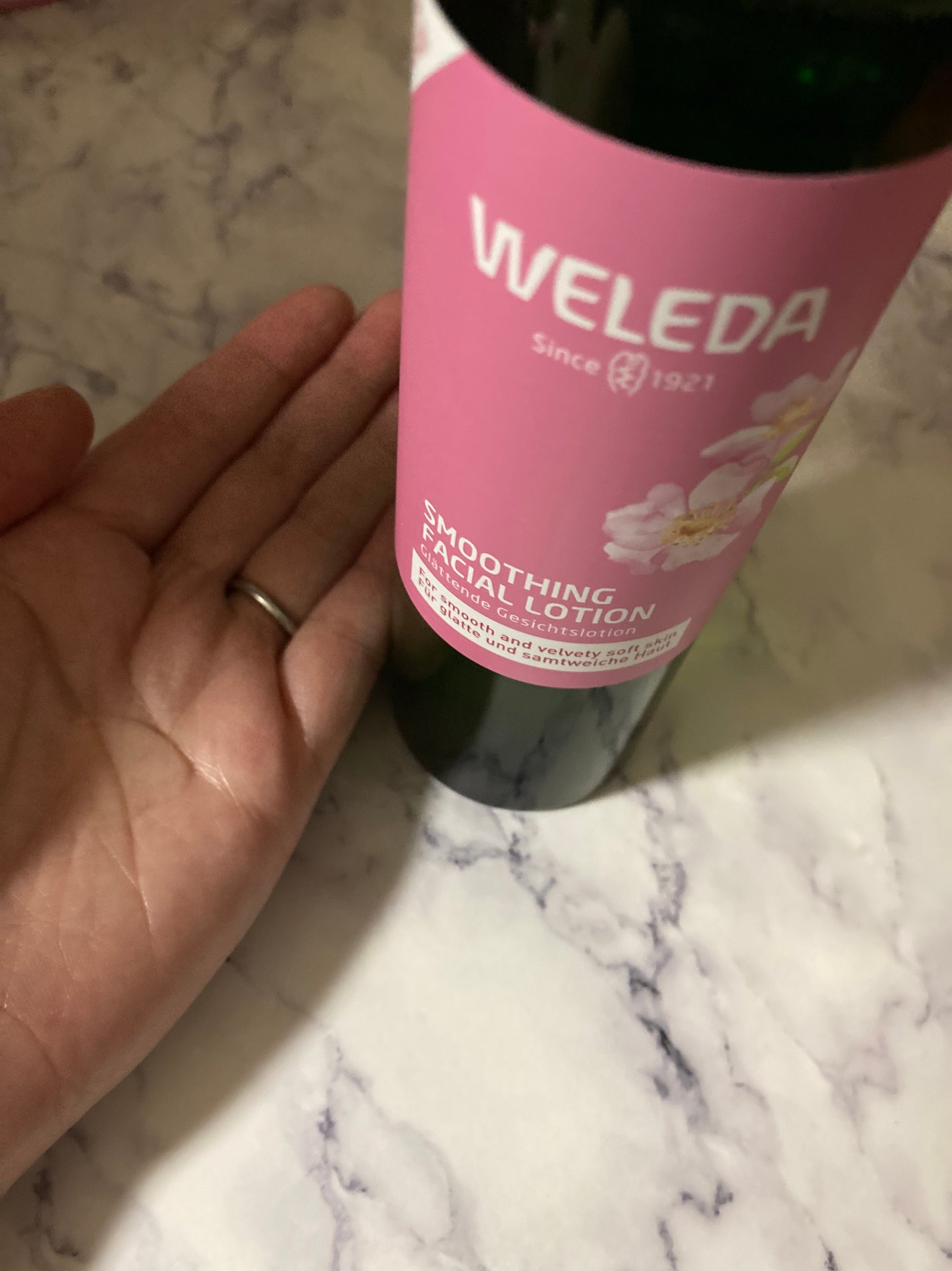 ワイルドローズ スムージングローション/WELEDA/化粧水を使ったクチコミ(2枚目)