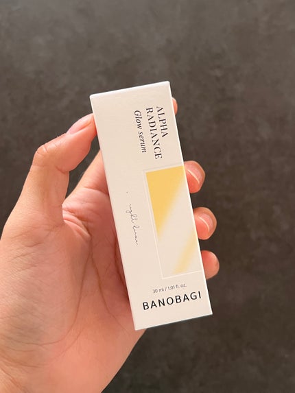 アルファラディアンスグローセラム/BANOBAGI/美容液を使ったクチコミ(1枚目)