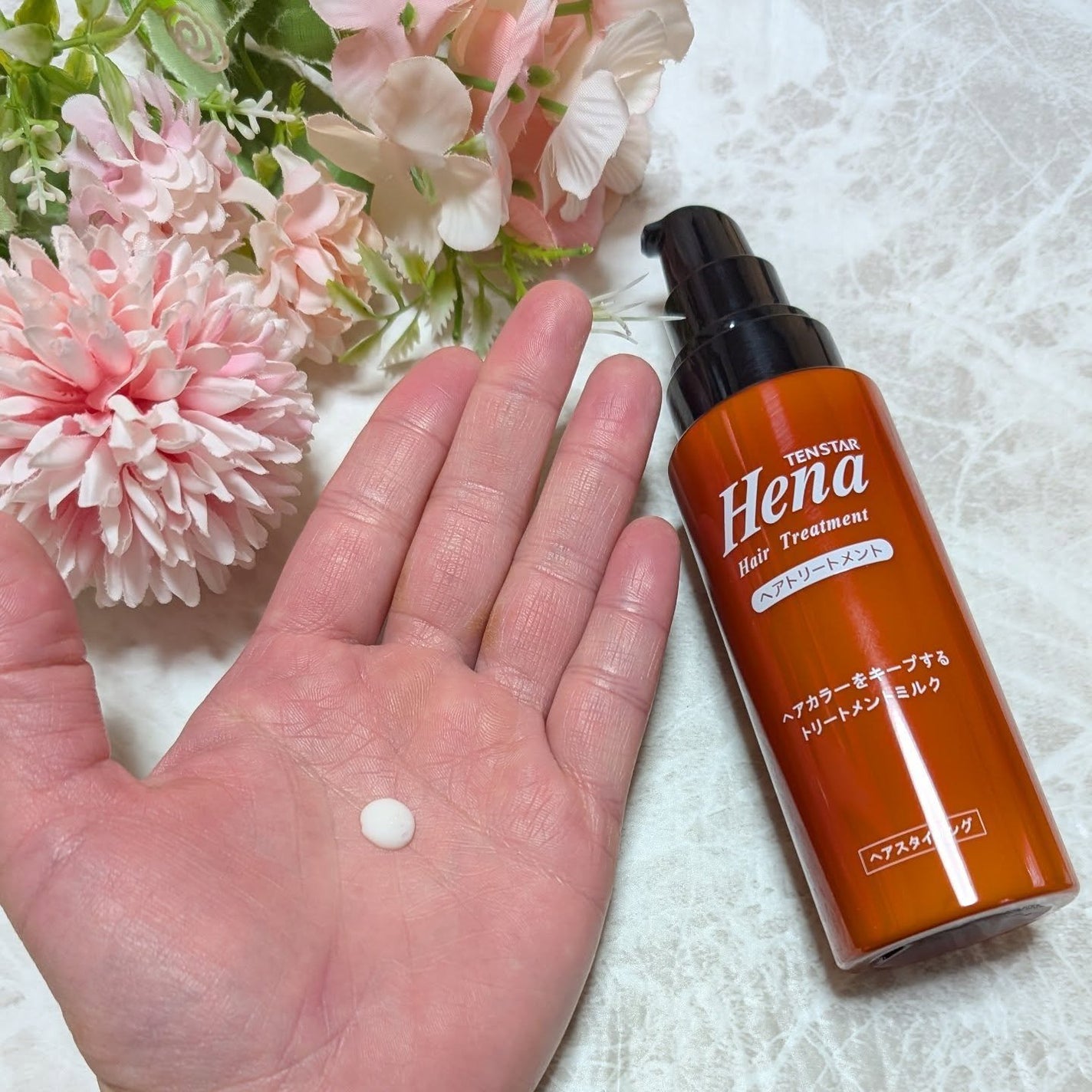 カラープロテクトミルク/テンスター/ヘアミルクを使ったクチコミ(4枚目)