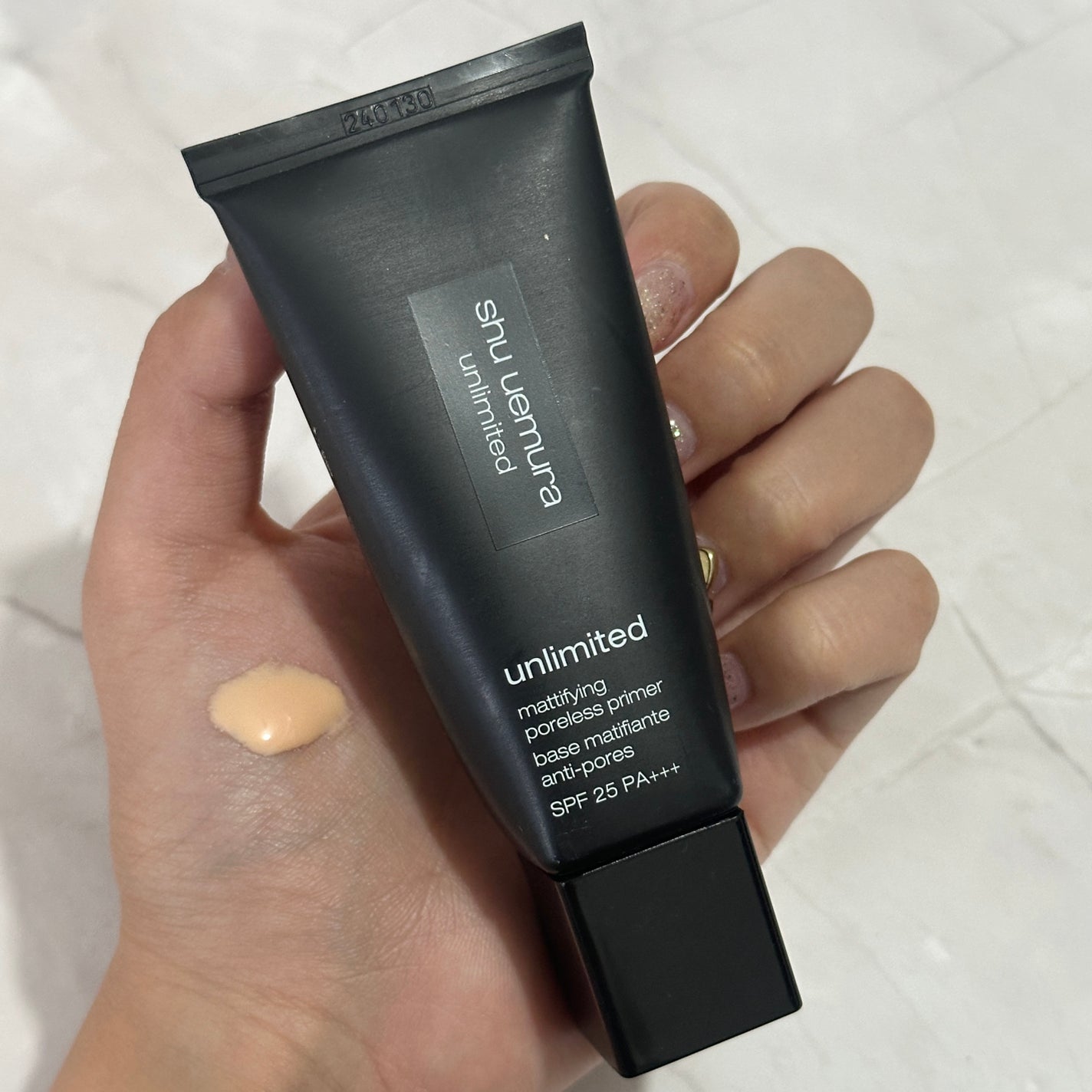 アンリミテッド マティファイング ポアレス プライマー/shu uemura/化粧下地を使ったクチコミ(1枚目)