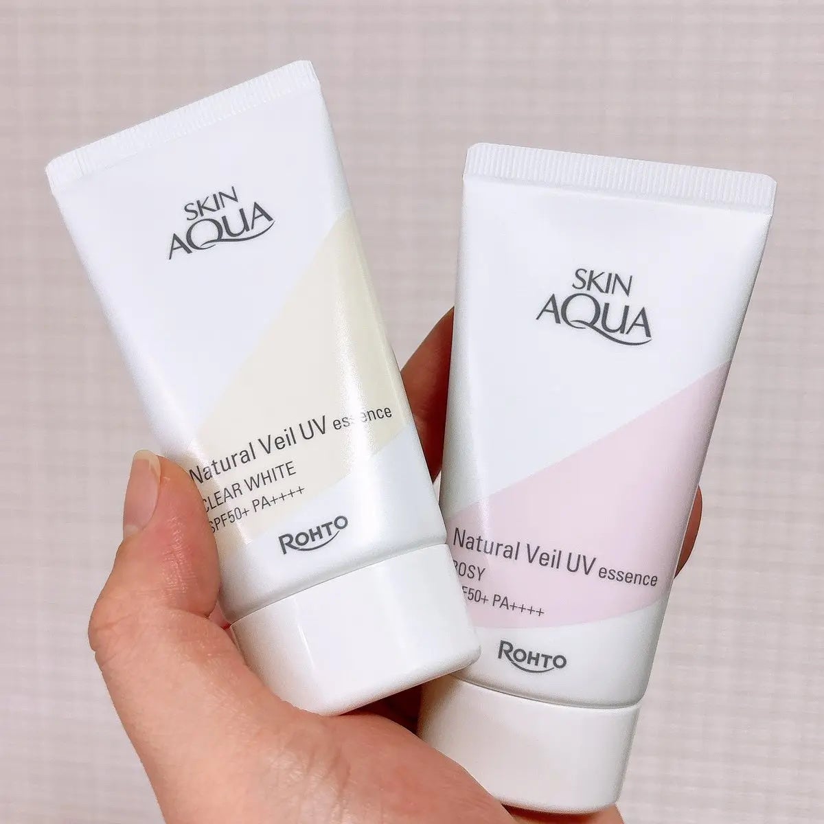 ナチュラルベールUVエッセンス/スキンアクア/日焼け止めクリームを使ったクチコミ(1枚目)