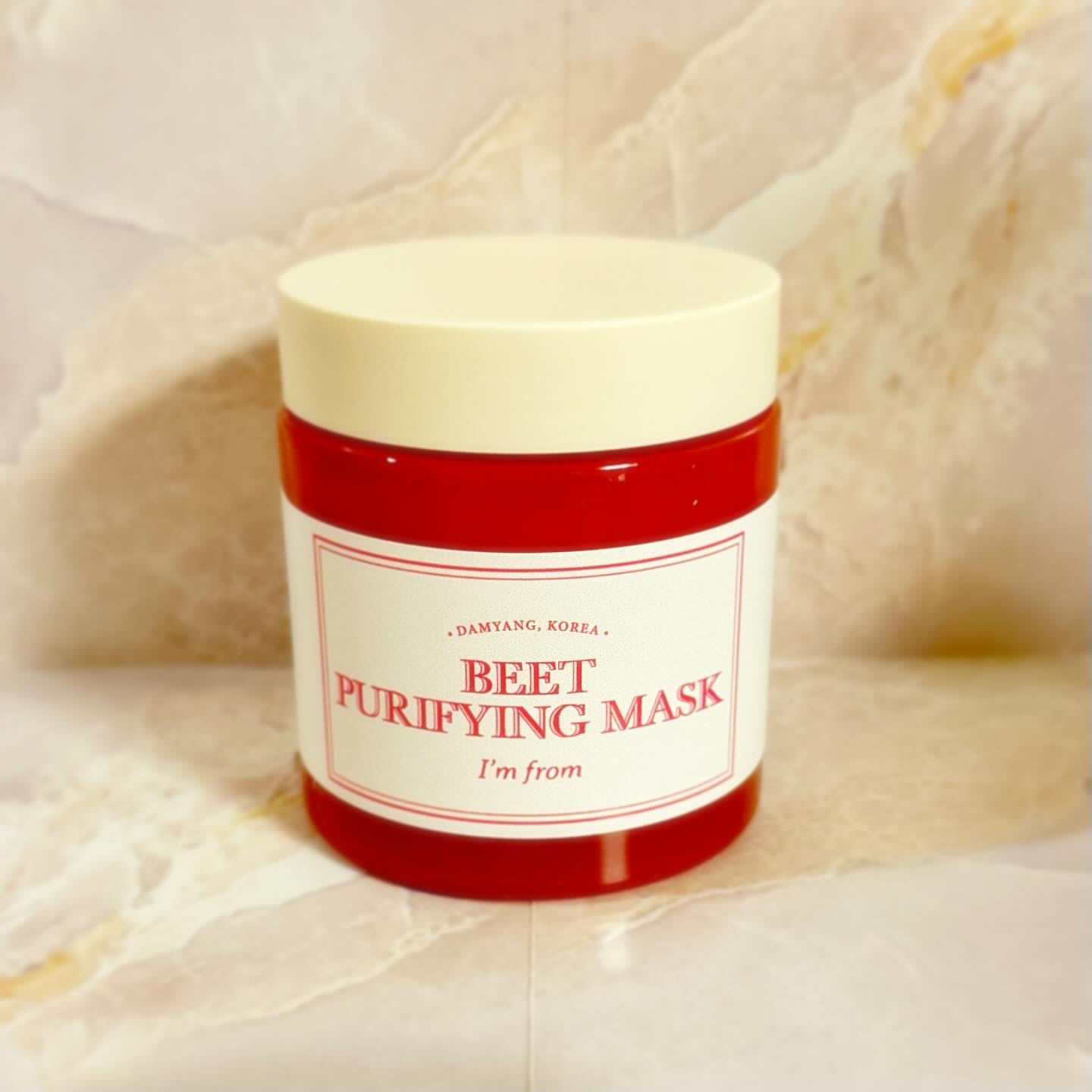 ビーツピュリファイングフェイスマスク/I'm from/洗い流すパック・マスクを使ったクチコミ（1枚目）
