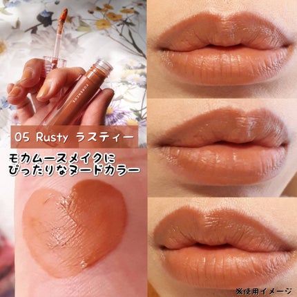 Soak Tattoo Tint/フォレンコス/リップグロスを使ったクチコミ(5枚目)