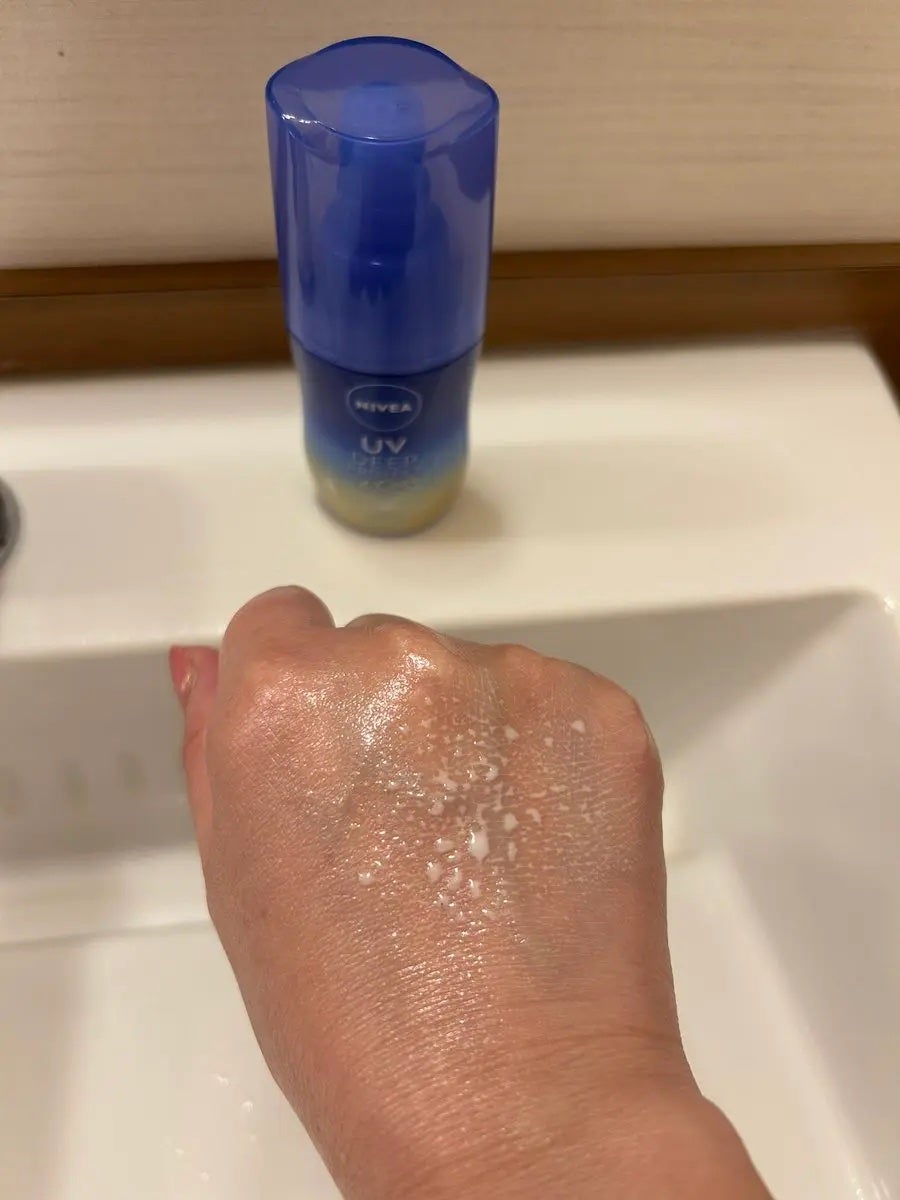 ニベアUV ディーププロテクト&ケア ミルクミスト/ニベア/日焼け止めミスト・スプレーを使ったクチコミ(3枚目)