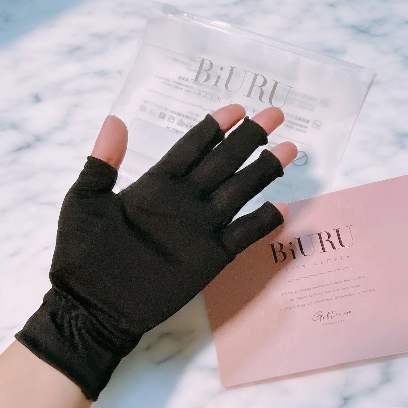 シルク手袋/BiURU/その他を使ったクチコミ(6枚目)