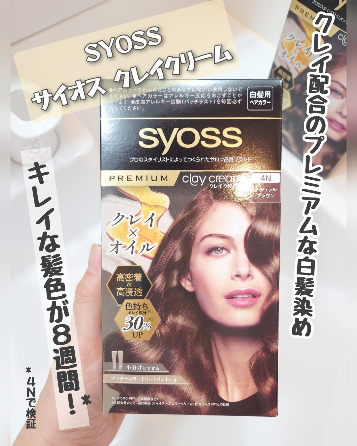クレイクリーム/サイオス/ヘアカラーを使ったクチコミ（1枚目）