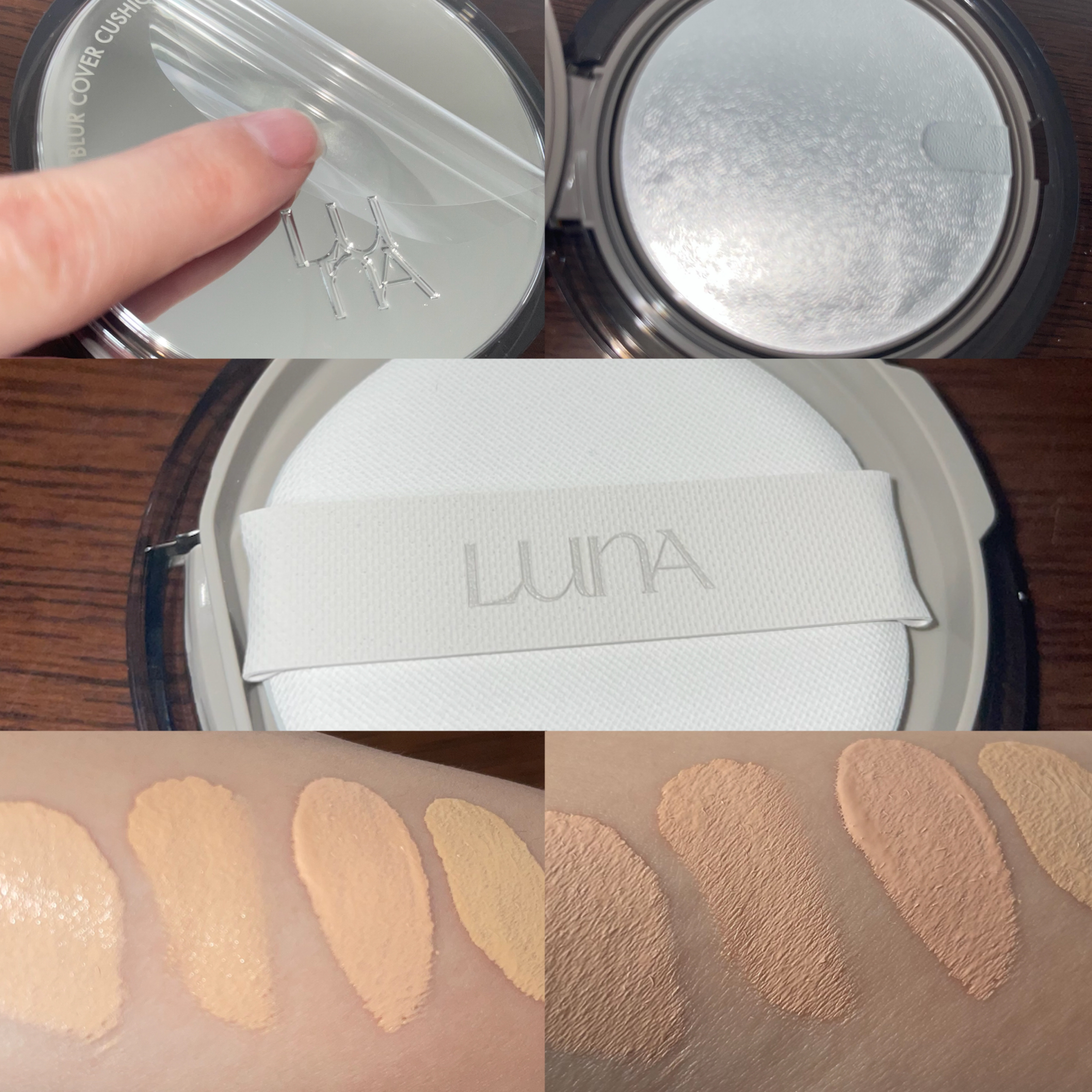 コンシールブレンダーパレット/LUNA/パレットコンシーラーを使ったクチコミ（2枚目）