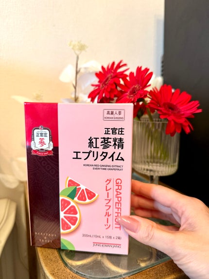 紅参精 エブリタイムグレープフルーツ/正官庄/健康サプリメントを使ったクチコミ(1枚目)