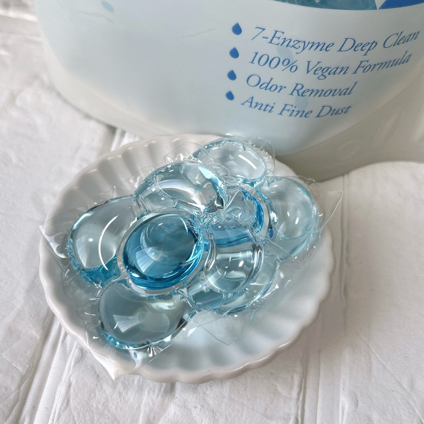 ヴィーガン部屋干しカプセル洗濯洗剤/LAVOIR/洗濯洗剤を使ったクチコミ(5枚目)