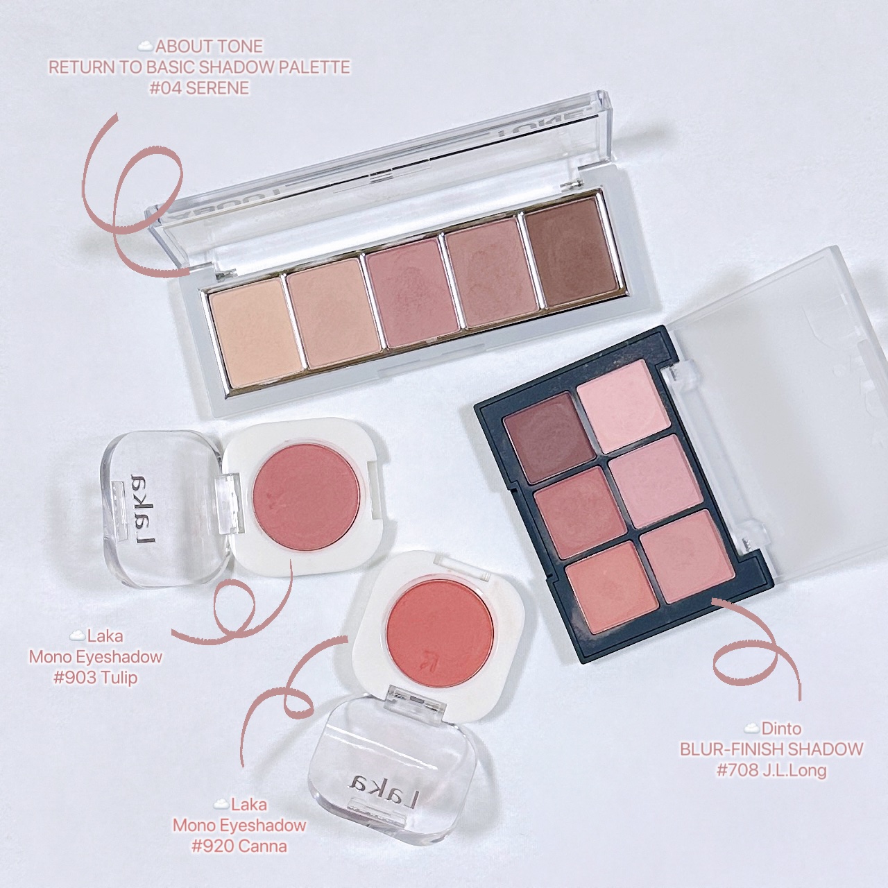 ブラーフィニシュシャドウパレット/Dinto/アイシャドウパレットを使ったクチコミ（2枚目）