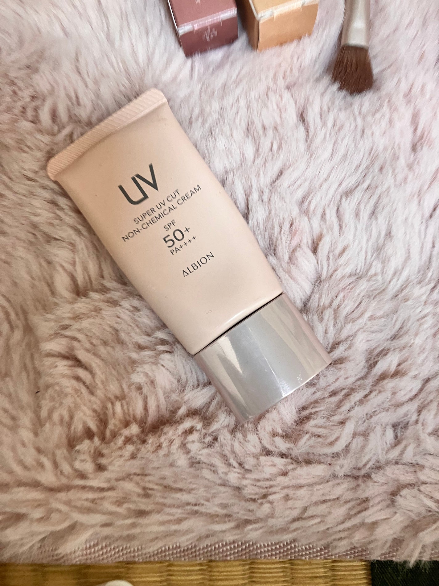 スーパー UV カット ノンケミカル クリーム/ALBION/日焼け止めクリームを使ったクチコミ(1枚目)