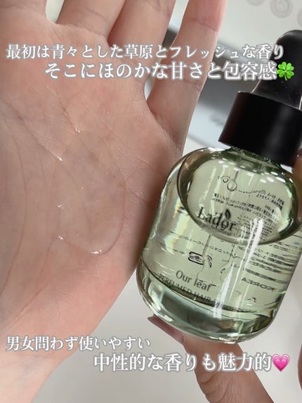 パフュームヘアオイル アワーリーフ/La'dor/ヘアオイルを使ったクチコミ(4枚目)