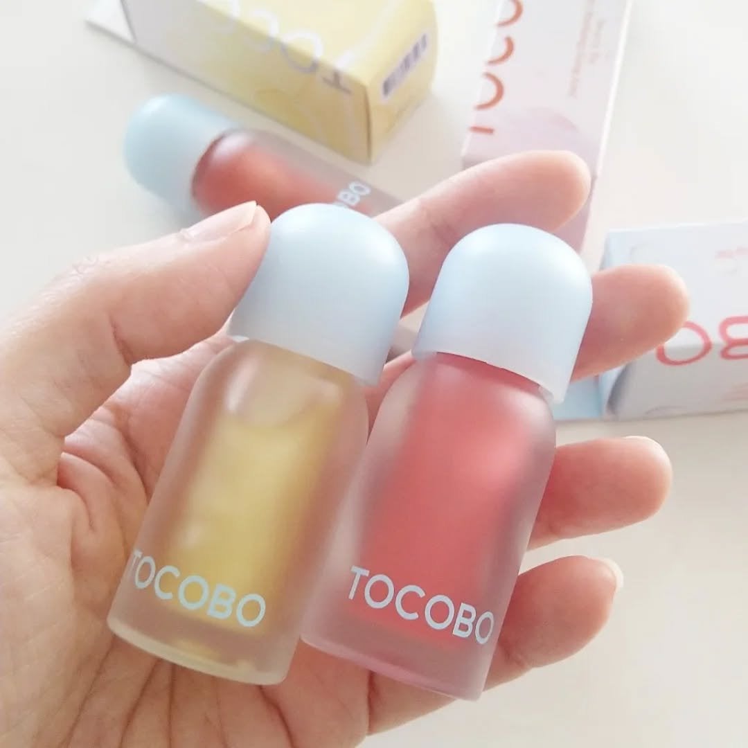 ジューシーベリープランピングリップオイル/TOCOBO/リップグロスを使ったクチコミ(3枚目)