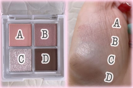 グリッターレイヤリングアイシャドウパレット 02 PINK LAYER/TWINKLE POP/アイシャドウパレットの画像