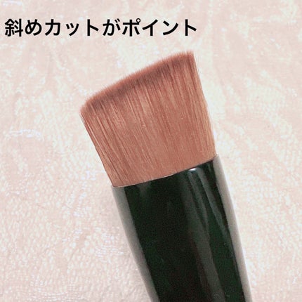 ファンデーション ブラシ 131 (専用ケース付き)/SHISEIDO/メイクブラシを使ったクチコミ(2枚目)