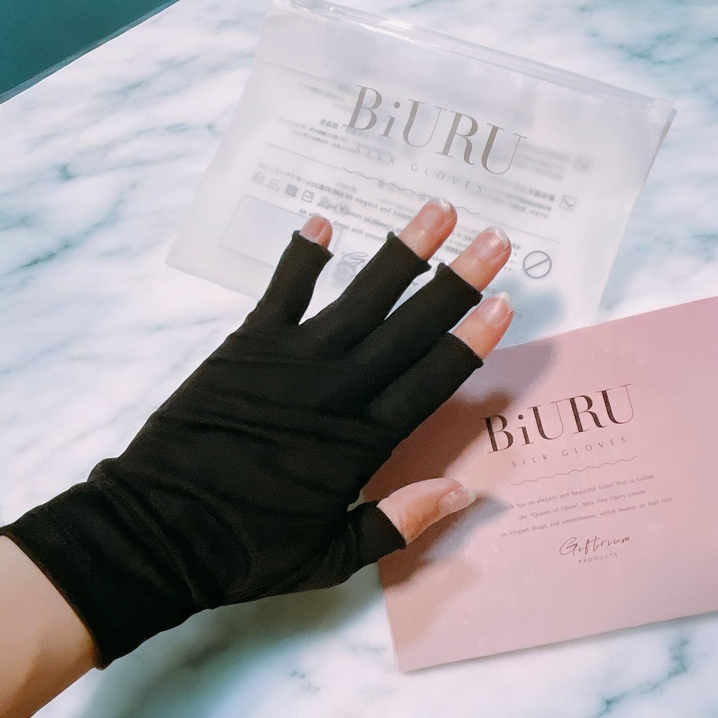 シルク手袋/BiURU/その他を使ったクチコミ(1枚目)