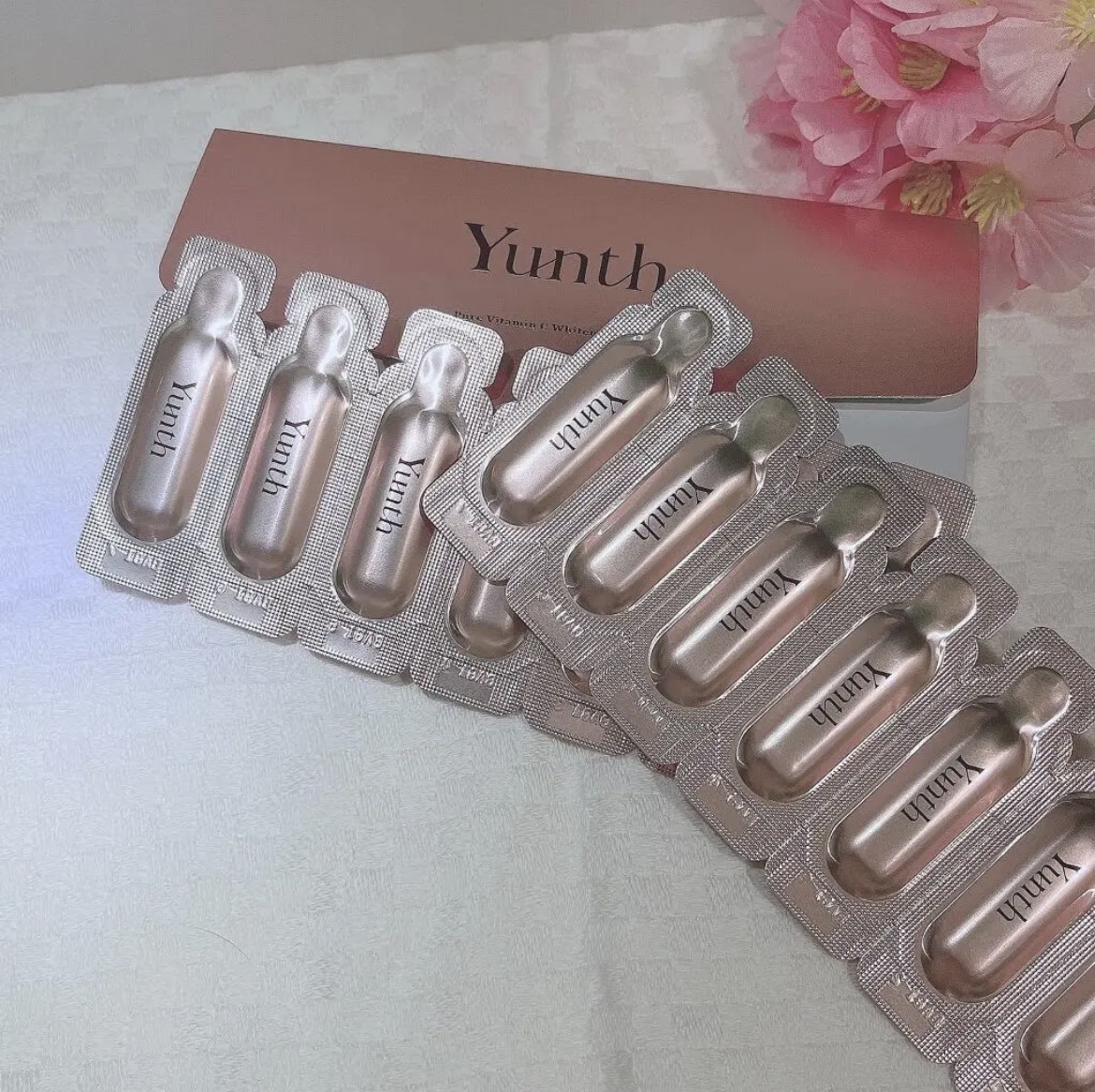 生VC美白美容液/Yunth/美容液を使ったクチコミ（2枚目）