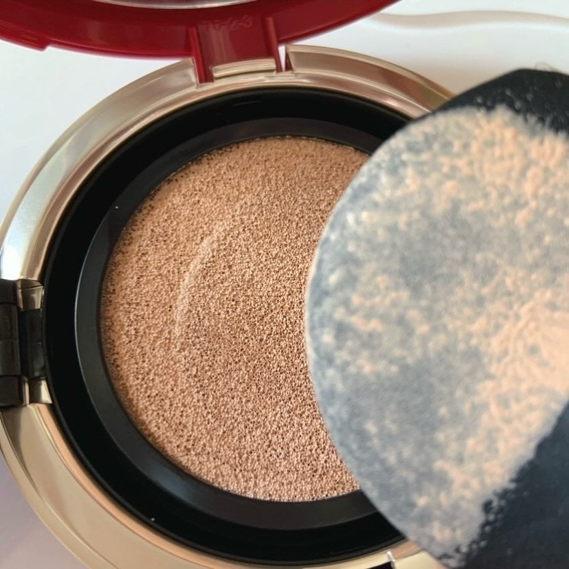 インテグレート プロフィニッシュクッション/インテグレート/クッションファンデーションを使ったクチコミ(4枚目)