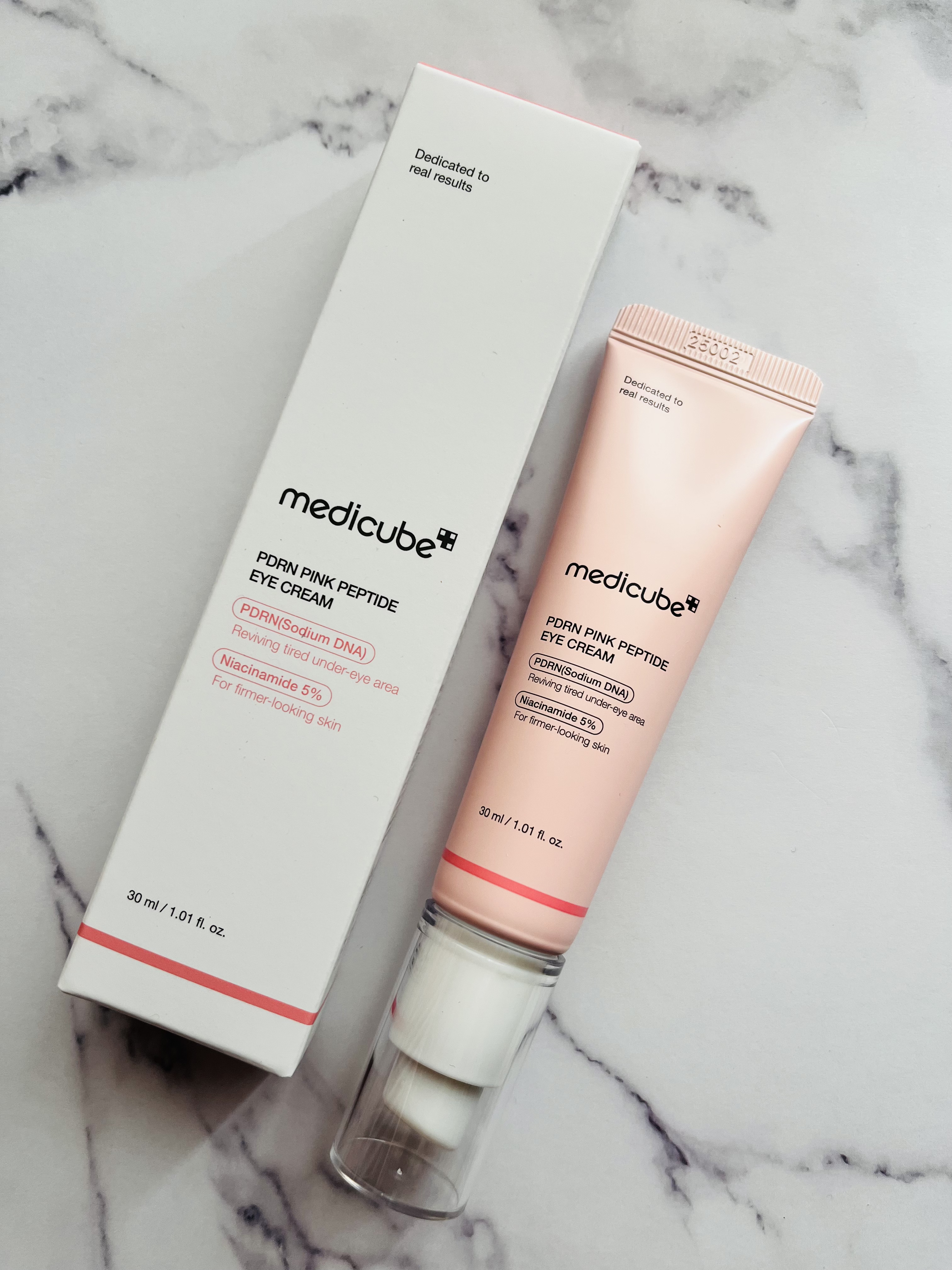 PDRNピンクペプチドアイクリーム/MEDICUBE/アイケア・アイクリームを使ったクチコミ（1枚目）
