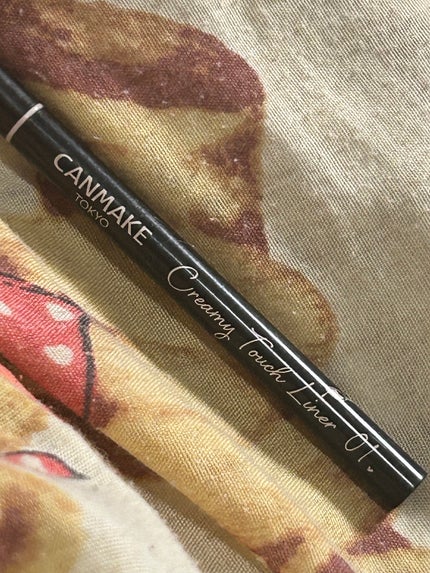 クリーミータッチライナー/キャンメイク/ジェルアイライナーを使ったクチコミ(1枚目)