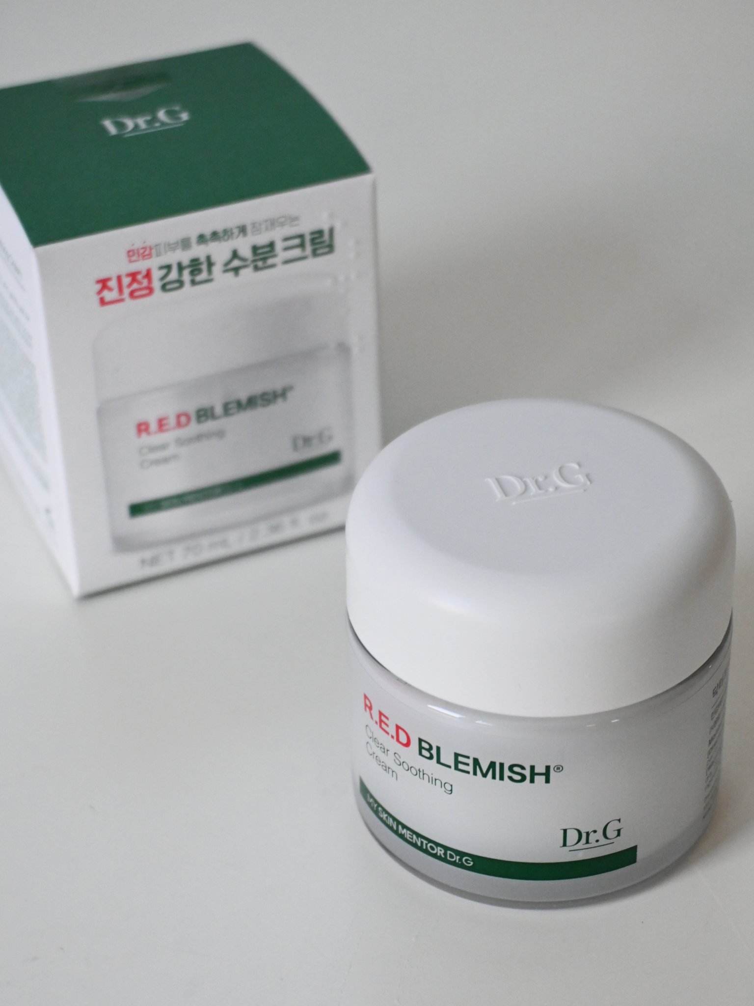 レッドブレミッシュ クリアスージングクリーム/Dr.G/フェイスクリームを使ったクチコミ（1枚目）