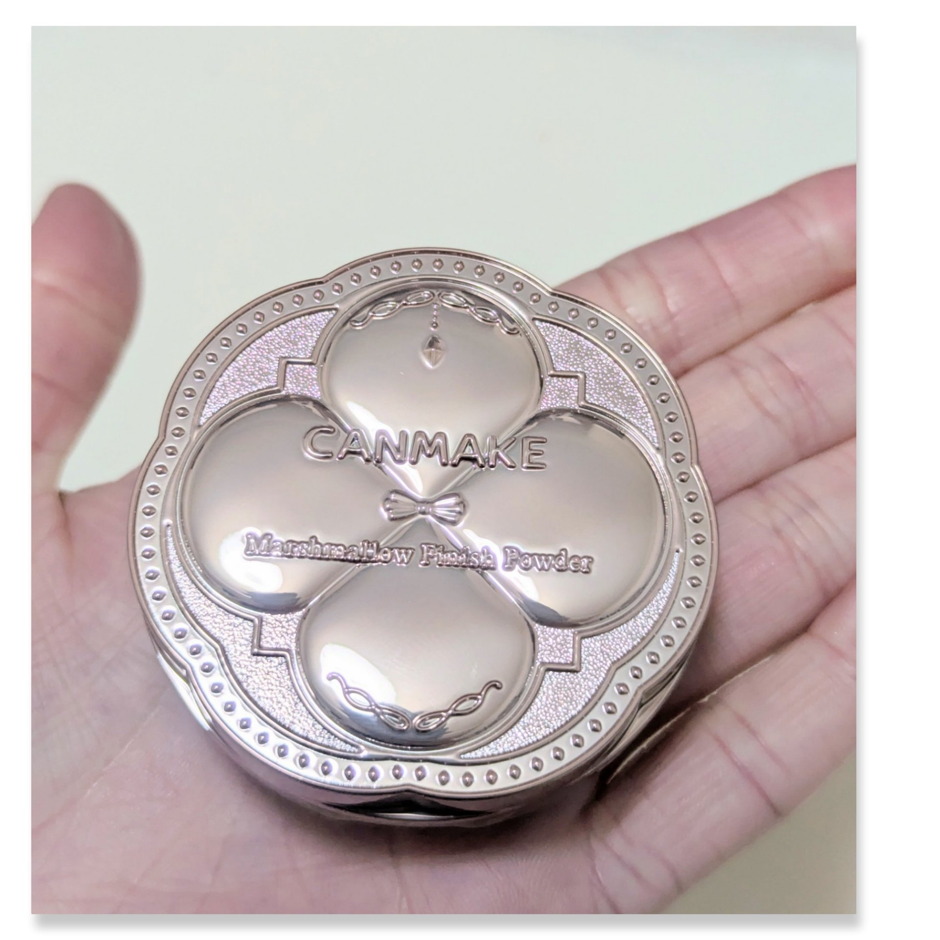 マシュマロフィニッシュパウダー mini/キャンメイク/フェイスパウダーを使ったクチコミ（2枚目）