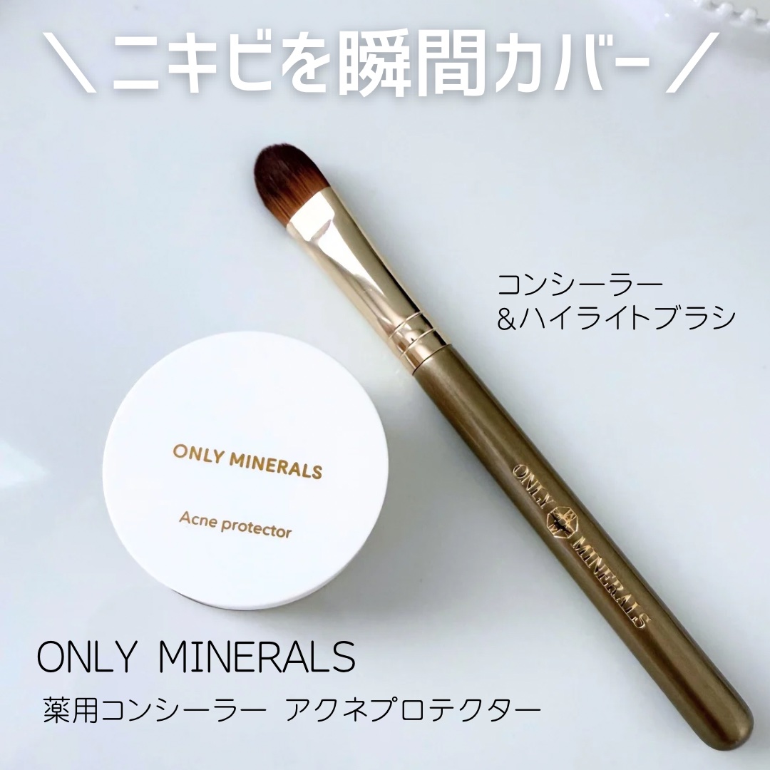 薬用コンシーラー アクネプロテクター/ONLY MINERALS/パウダーコンシーラーを使ったクチコミ（1枚目）