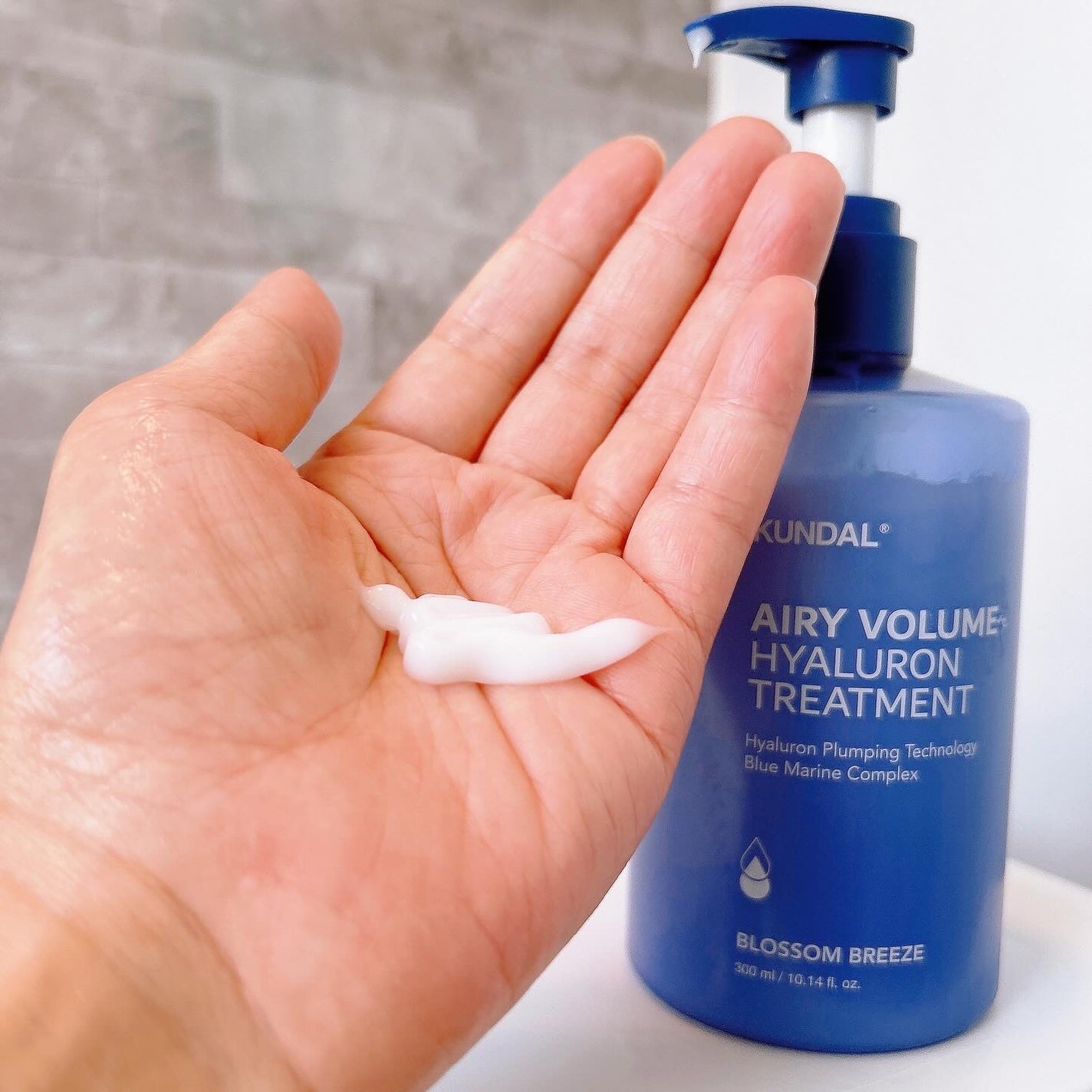 クンダル エアリーボリュームヒアルロンシャンプー/トリートメント/KUNDAL/市販シャンプーを使ったクチコミ(6枚目)