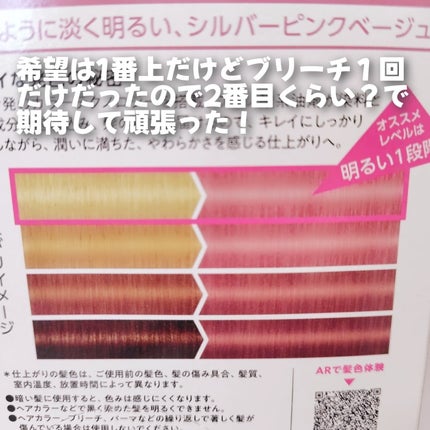 ボンディング・メタリックス/got2b/ヘアカラーを使ったクチコミ(7枚目)