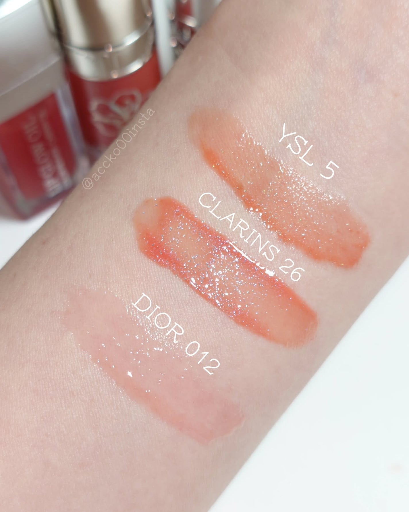 YSL ラブシャイン オイル グロス/YVES SAINT LAURENT BEAUTE/リップグロスを使ったクチコミ(9枚目)