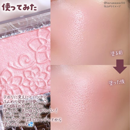 パールグロウチーク/CEZANNE/パウダーチークを使ったクチコミ(6枚目)