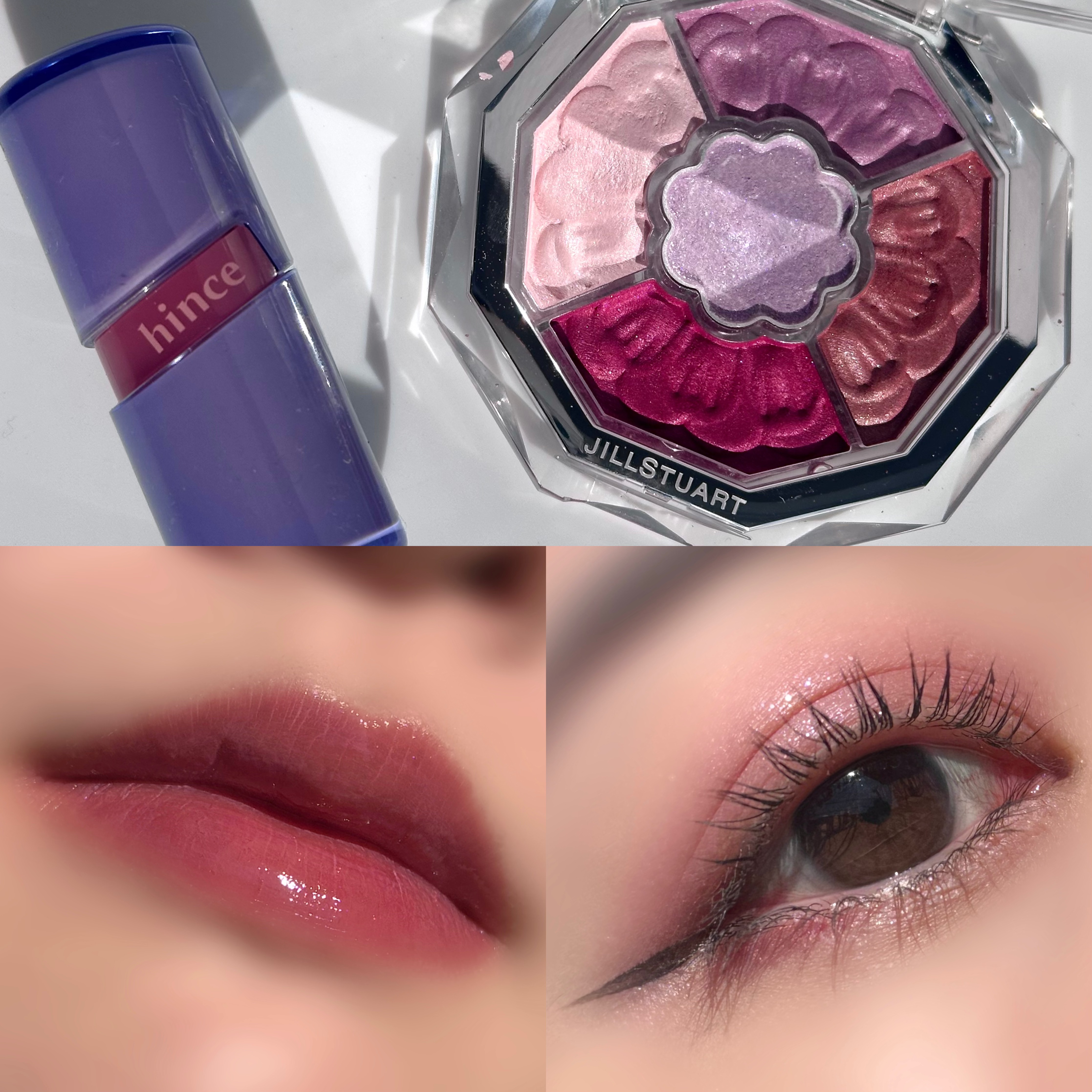 ジルスチュアート ブルームクチュール アイズ　ジュエルドブーケ 09 pansy tanzanite<パステルペタルハーモニー>（限定）/JILL STUART/アイシャドウパレットを使ったクチコミ（1枚目）