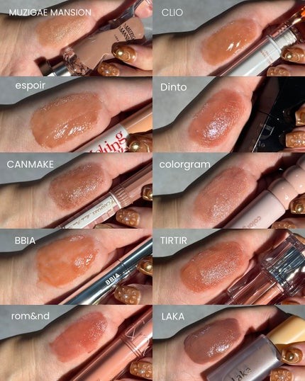 ジューシーラスティングティント/rom&nd/リップティントを使ったクチコミ(9枚目)