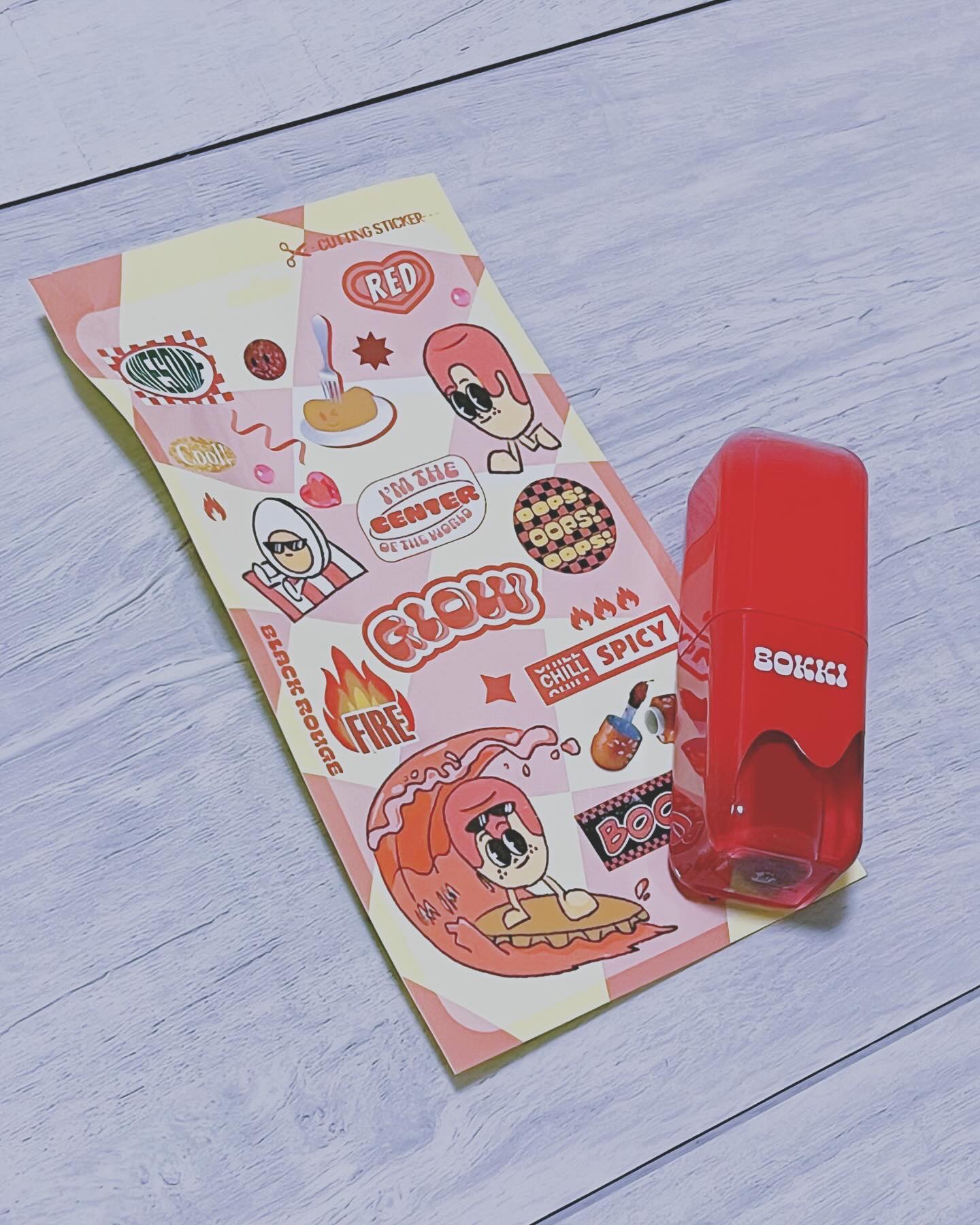 グローポッキーティント/BLACK ROUGE/リップティントを使ったクチコミ（1枚目）