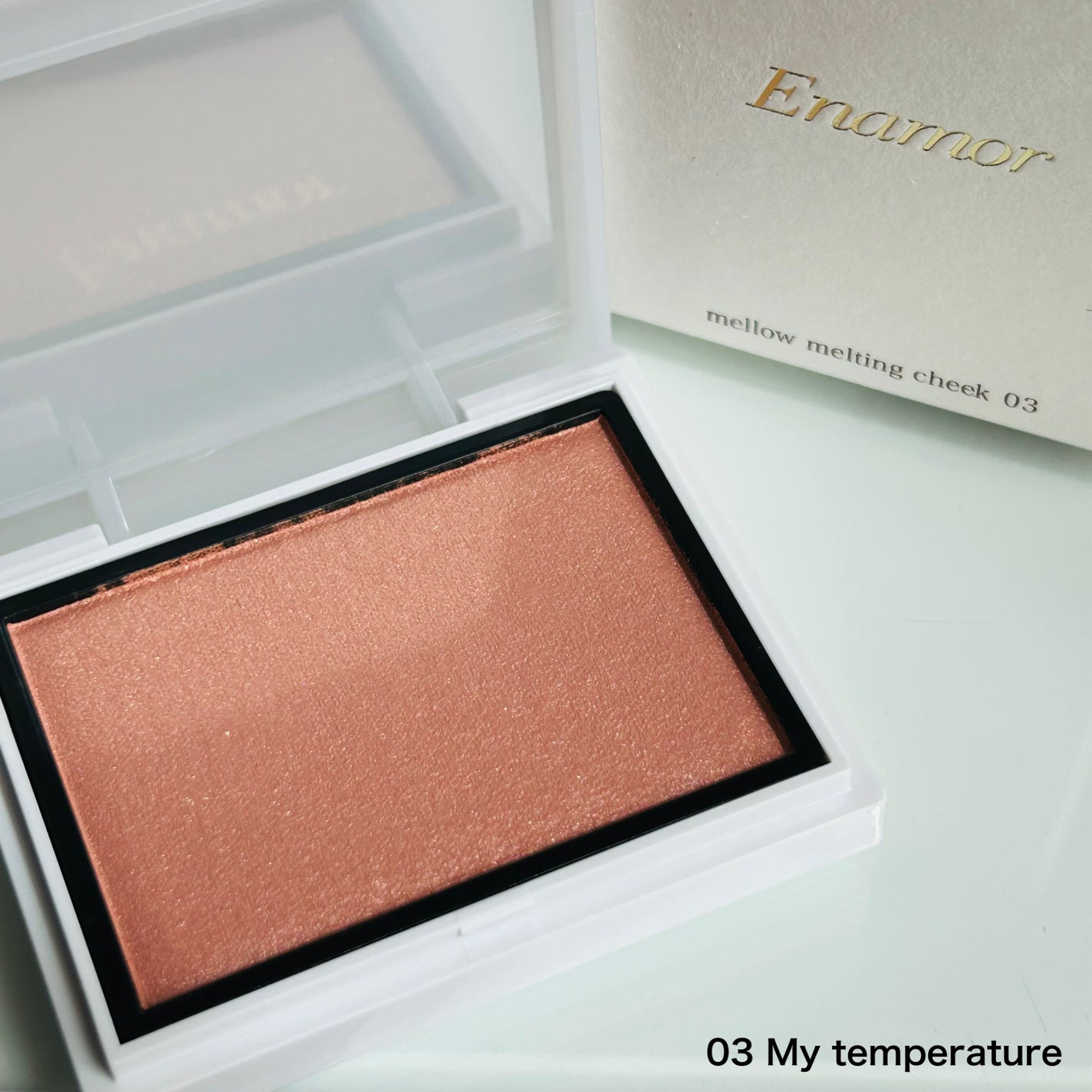 メロウメルティングチーク/Enamor/パウダーチークを使ったクチコミ(2枚目)