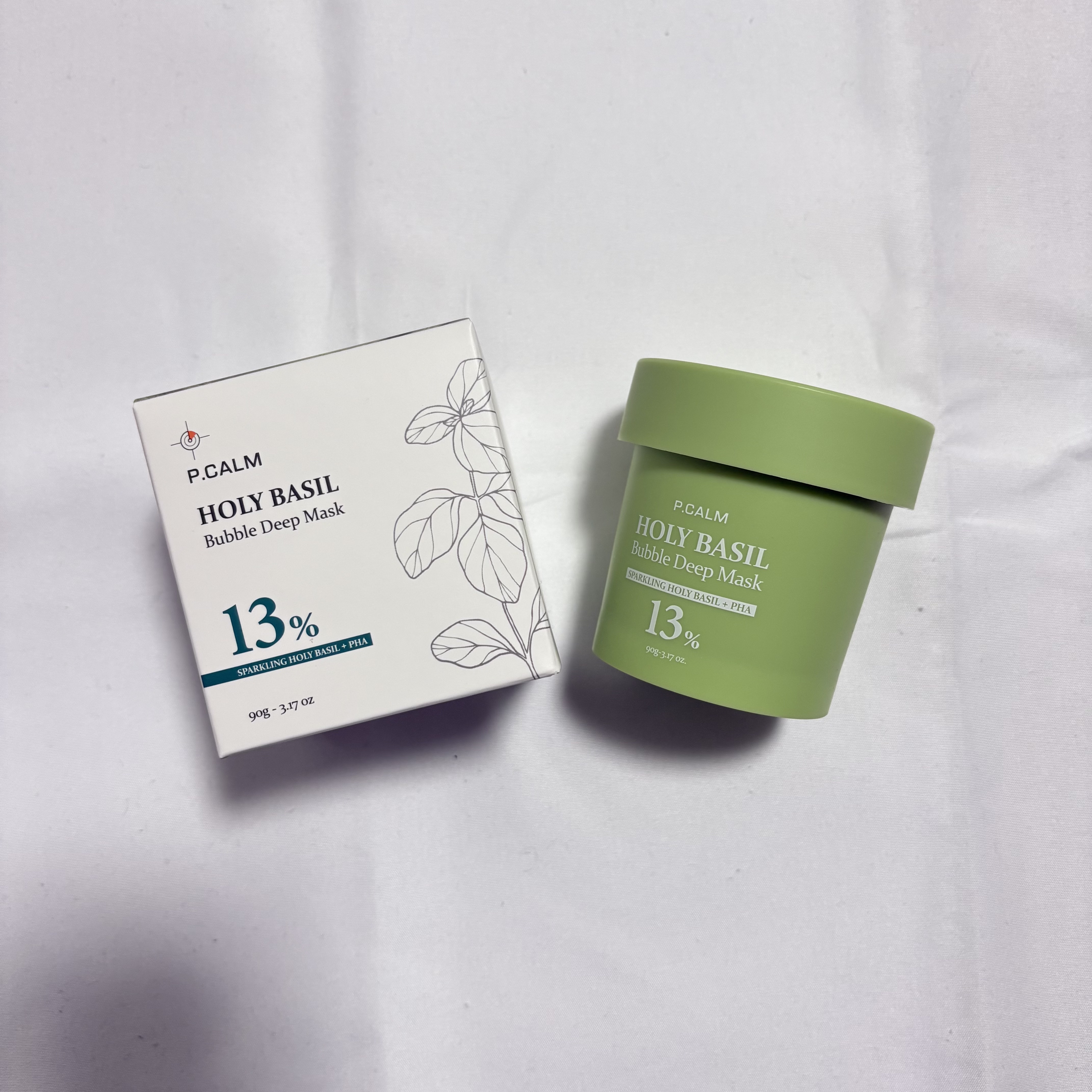 ホーリーバジル炭酸バブルパック/P.CALM/洗い流すパック・マスクを使ったクチコミ（1枚目）